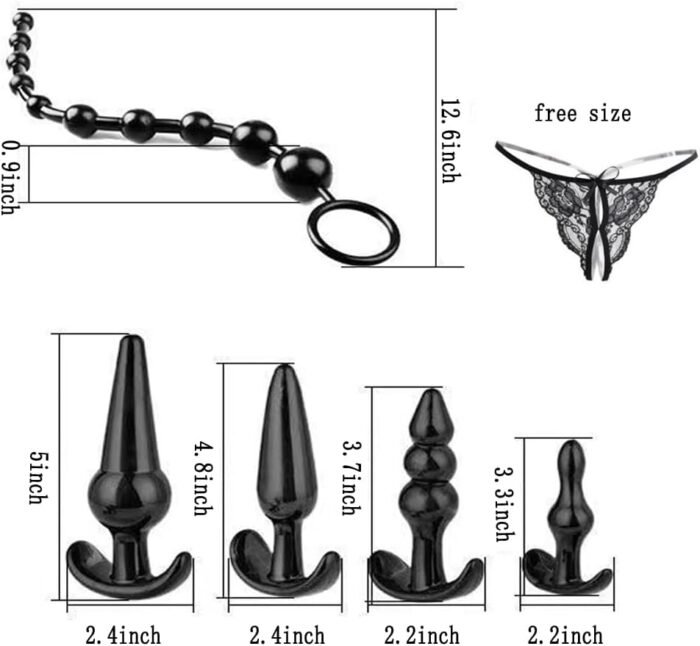 Sex Whip BDSM Adult Couples Games Anal Plug Dildo Bondage for Sex 32 Pcs BDSM Leather Bondage Sets Restraint Kits for Women and Men Adult Sex Toys - Image 7