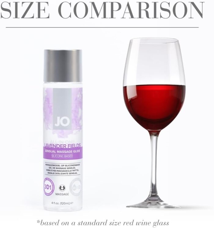 System Jo Sensual Massage Oil, Lavender, 4.5-Ounces Bottle - Image 3