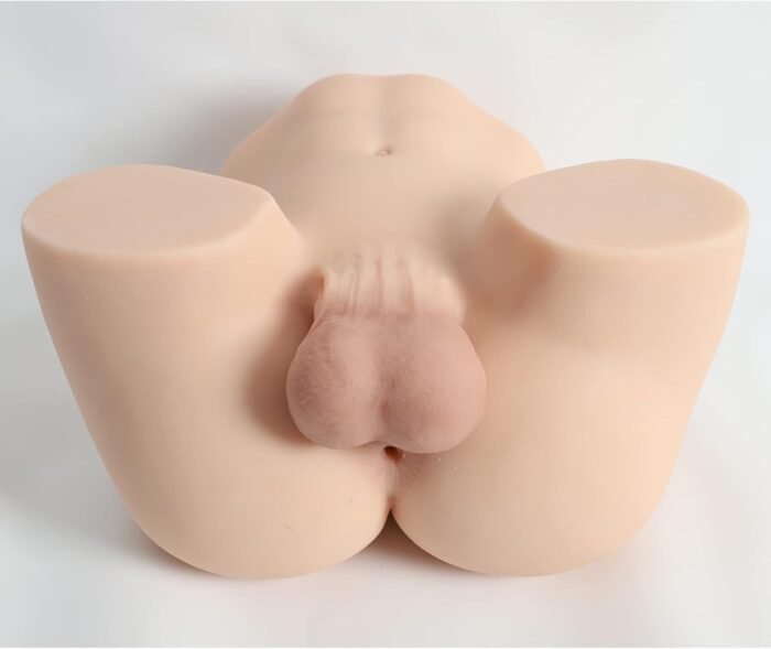 Male Masturbator Sex Anus Doll, Realistic Big Butt Ass with Fluttering Testicles & Anal Sex Stroker for Gay Masturbation, Adult Sex Toys for Gay & Men (Flesh) - Image 7