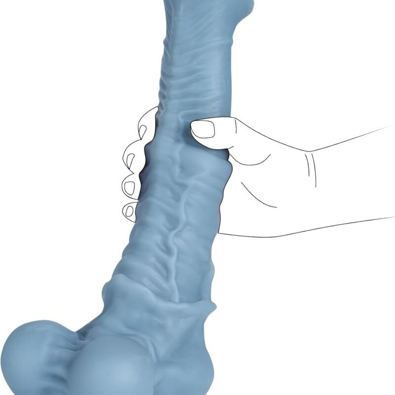 Monster Fantasy Horse Dildo, Giant Anal Dildo with Strong Suction Cup for Female Sex, Anal Toys for Gay Men, Adult Toys for Women Men