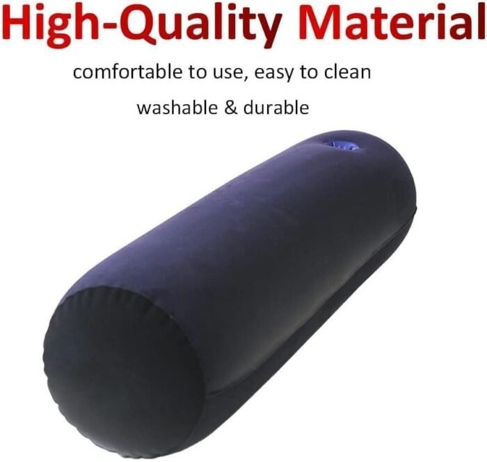 Upgrade Cyclinder -Pillow Inflatable Cushion,Sex Things for Portable Pillow,Wrist Restraints for Couple Under Queen Bed Couples Kinky Play Hand Leg Cuffs Strap Set Ankle Sweater bBD-9 - Image 6