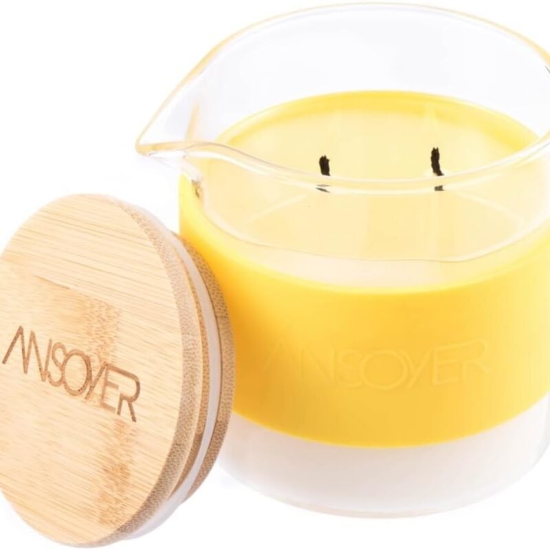 Massage Oil Candles, Lotion & Body Oil Candles for Date Night, Couples Gifts, Soy Based, Pineapple Scent, 10.58OZ/ 300g