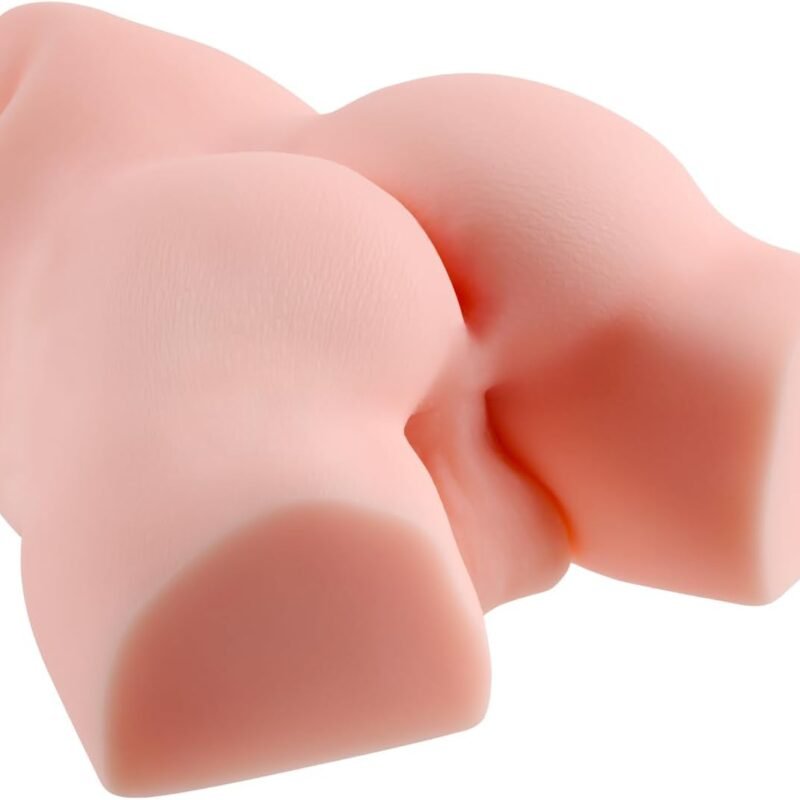 2.2LB Sex Doll Male Masturbator with Realistic Mouth and Anus, Adult Toys Pocket Ass Sex Stroker with Big Butt, Men's Sex Toys for Men Gay Sex Orgasm (Flesh)