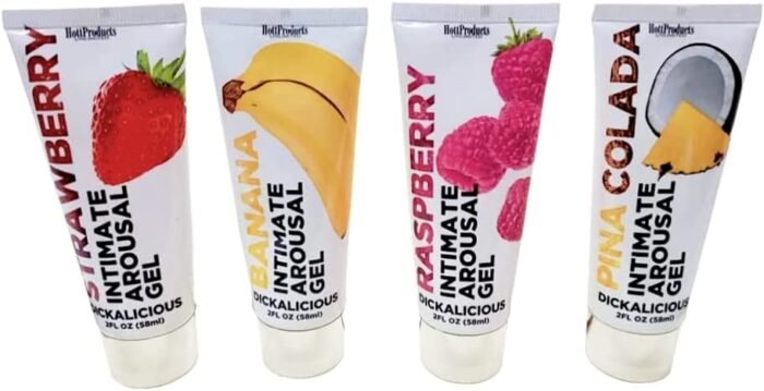 Dick-alicious Penis Arousal Gel (Unisex) Use On Intimate Areas (Raspberry)