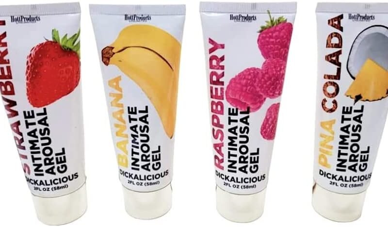 Dick-alicious Penis Arousal Gel (Unisex) Use On Intimate Areas (Raspberry)