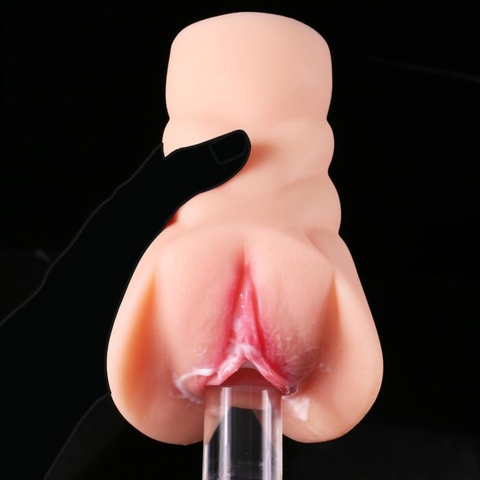 2 in 1 Male Masturbator Pocket Pussy Stroker Adult Sex Toy with 3D Realistic Vagina and Tight Vagina, Blow Job Stroker Deep Throat Oral Pleasure Mens Sex Toy - Image 5