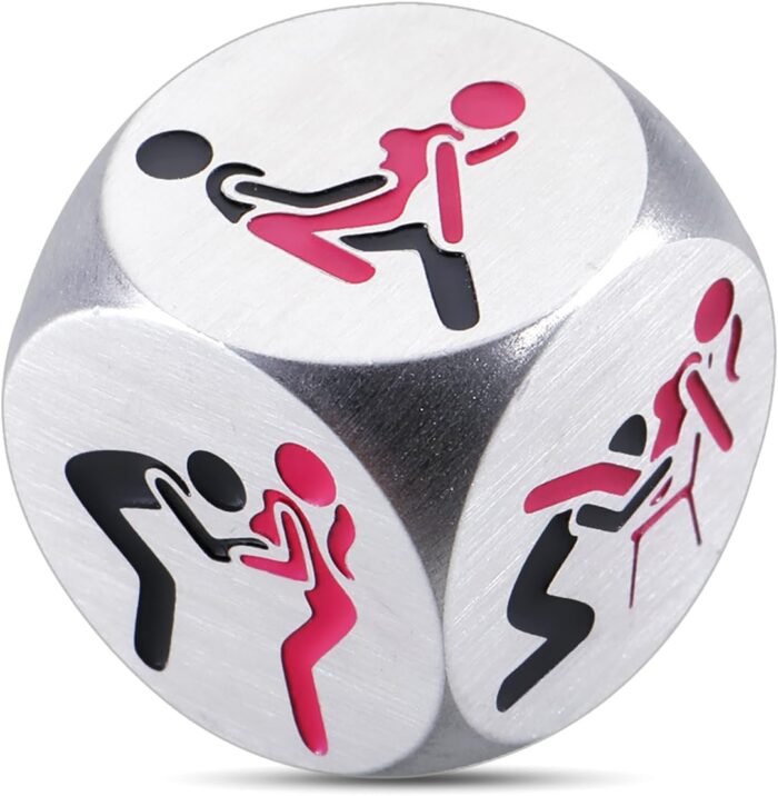 Sex Position Dice for Couples-Movie Night Basket Gift Set,Husband Valentine Gifts from Wife,Sex Accessories for Adults,Dinner Dice for Boyfriend,Gift for Men Who Have Everything,Romantic Gift for Men