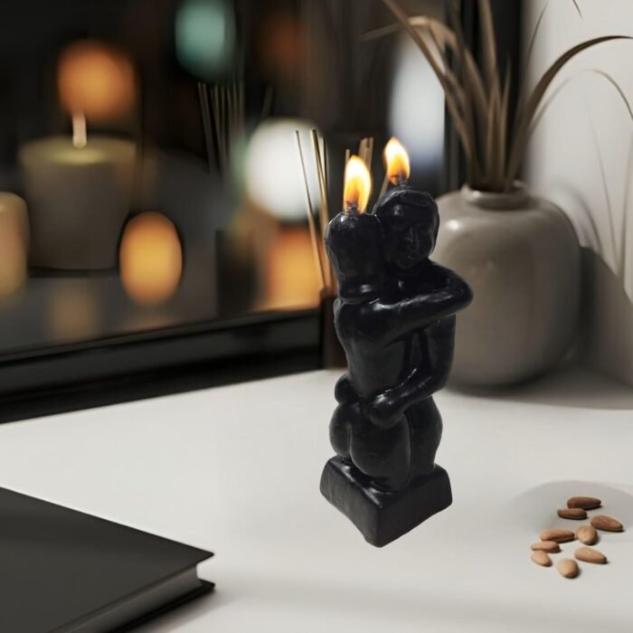 Vrinda ® Decorative Candle Erotic Couple Assorted (Black) - Image 5