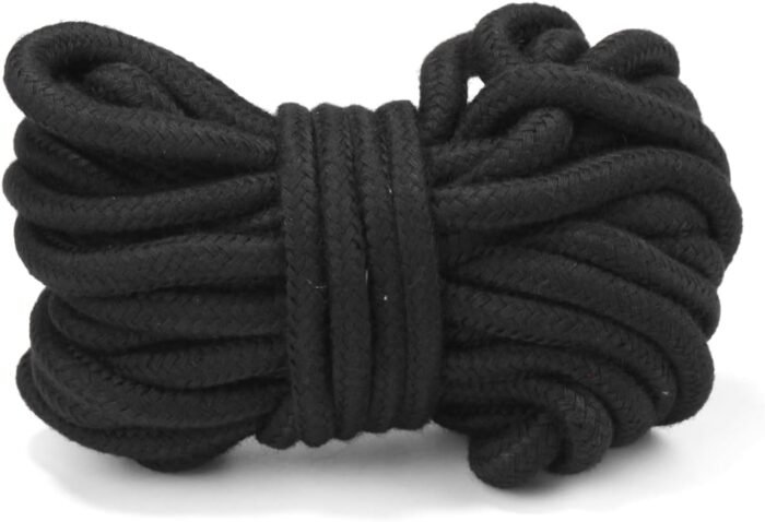Sex Bondage BDSM Kit Restraints - Upgrade 10PCS Sets with Adjustable Handcuffs Collar Ankle Cuff Blindfold Feather Tickler Adult Games Sex Toys for Men Women and Couples Foreplay (Black) - Image 5