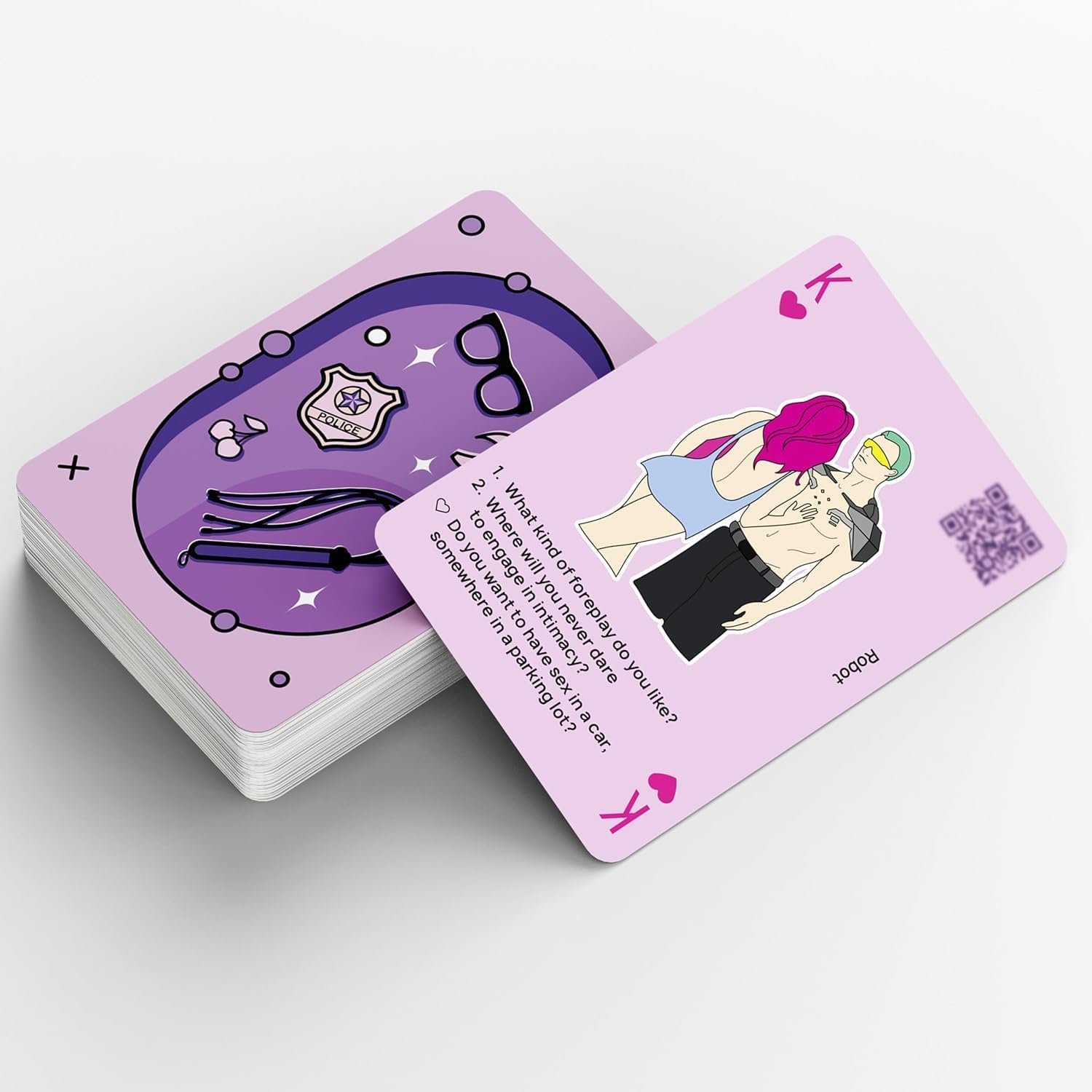 AURABOX Wish Cards: Sex Game for Couples, Passion Excited Adult Game, Foreplay Fun Sex Poker Games. Intimacy Deck with Intimate Questions to Explore Fantasies - Image 7