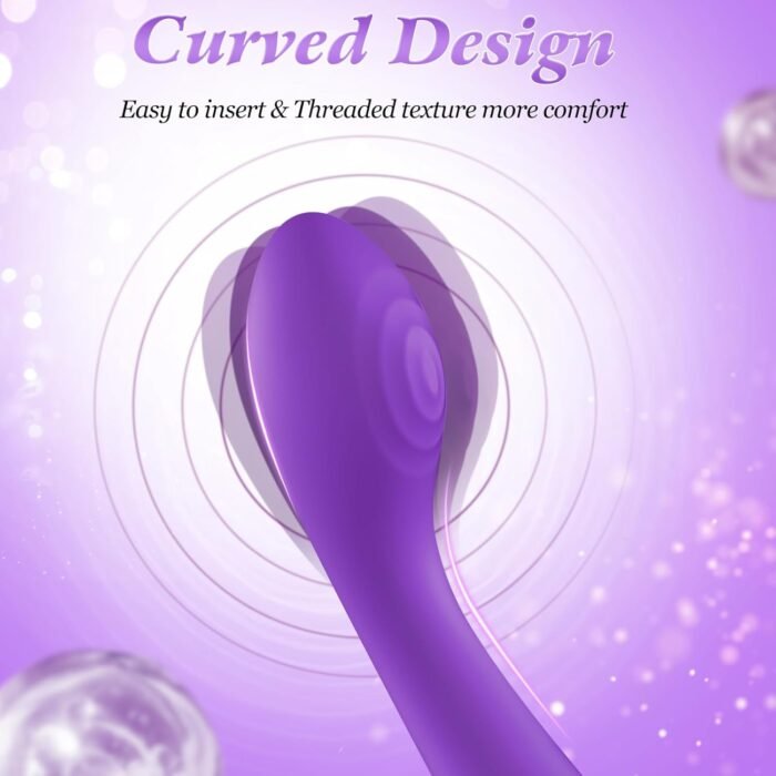 Adult Sex Toys Vibrator for Women - G Spot Vibrator Clitoral Nipple Stimulator with LCD Display & 9 Powerful Vibration, Finger Bullet Vibrators Wand Waterproof Strapless on Dildo Anal Toys for Couple - Image 3