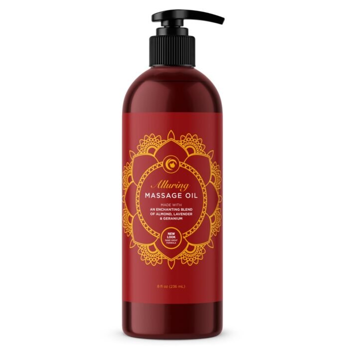 Relaxing Massage Oil for Massage Therapy - Aromatherapy Full Body Massage Oil with Enchanting Lavender Ylang Ylang Orange and Geranium Essential Oils - Naturally Scented Vegan Non GMO & Gluten Free - Image 9