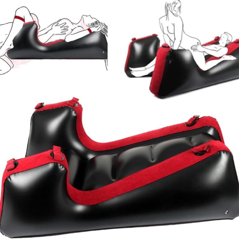 Inflatable Sex Sofa Chair, Sex Bondage Furniture Ramp Cushion, BDSM Toys Deeper Position Pillow for Adults Couples