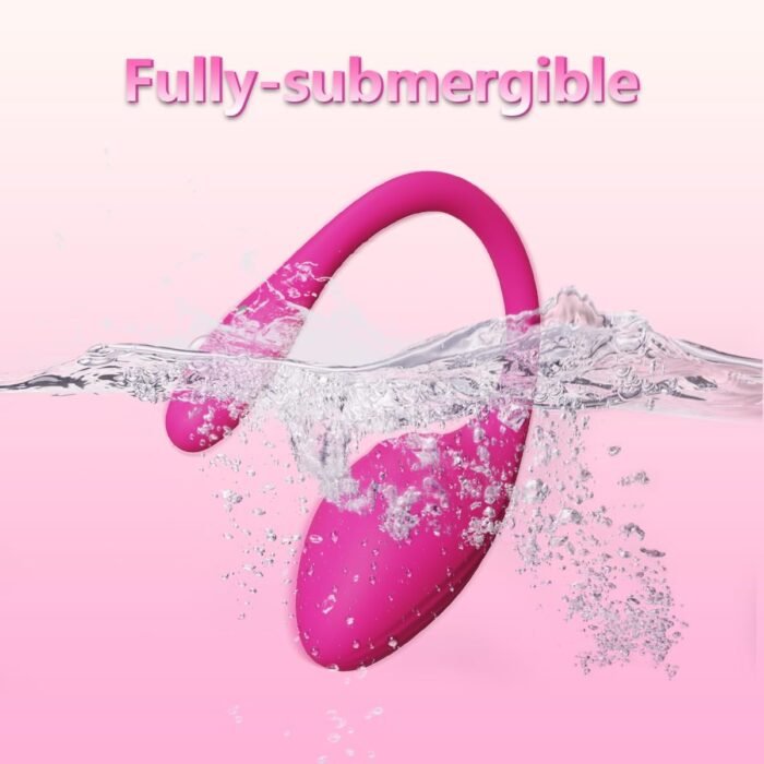 APP & Remote Control G-spot Panty Egg Vibrator Dildo Anal Sex Toys with 10 Vibration Modes,Long Distance Wearable Waterproof Massager Vagina Stimulator for Women and Couple (Rose) - Image 6