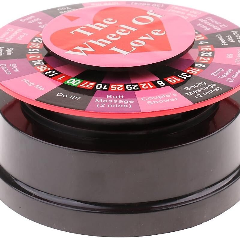 Amagogo Adult Fun Electric Turntable for Bachelor Bedroom Foreplay Game