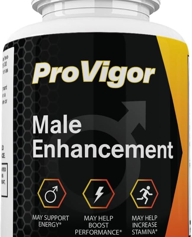Pro Vigor Pills for Men, Pro Vigor Male Supplement Advanced Formula, ProVigor Max Strength, 60 Count