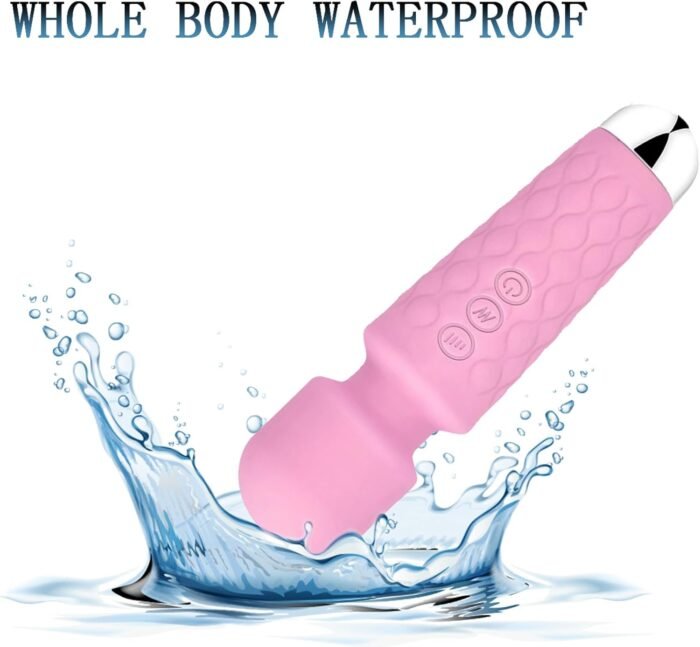 Upgraded Back Muscle Massager - Multiple speeds and Modes Available - Mini Size fits Back of arms (Peach Pink)... - Image 3