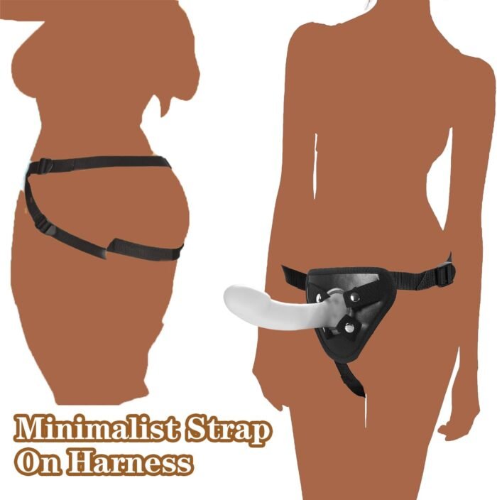 Adjustable Strap On Harness for Women and Men - Versatile Dildo Plus Size Strapon Harness for Couples, Lesbian, Gay, and Pegging Play - Comfortable and Secure Strapless Design, Unisex Adult Sex Toy - Image 6