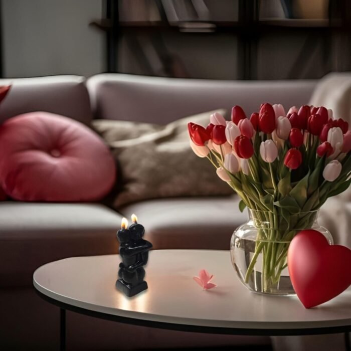 Vrinda ® Decorative Candle Erotic Couple Assorted (Black) - Image 4