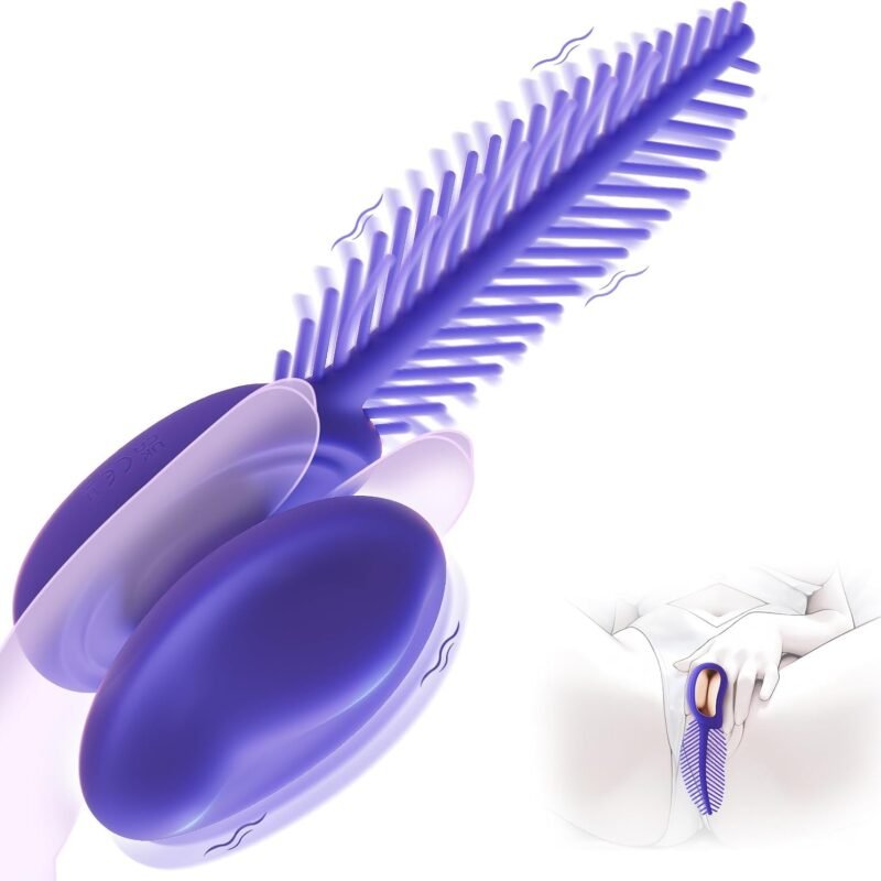 Vibrator Adult Sex Toys for Women - 3 in 1 Female Sex Toy Nipple Mini Vibrator with 10 Vibration Modes, Finger Vibrators Clitoral Vibrator Women Sex Toys, Adult Sex Toys & Games for Women Couple