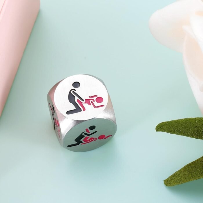 Sex Position Dice for Couples-Movie Night Basket Gift Set,Husband Valentine Gifts from Wife,Sex Accessories for Adults,Dinner Dice for Boyfriend,Gift for Men Who Have Everything,Romantic Gift for Men - Image 3