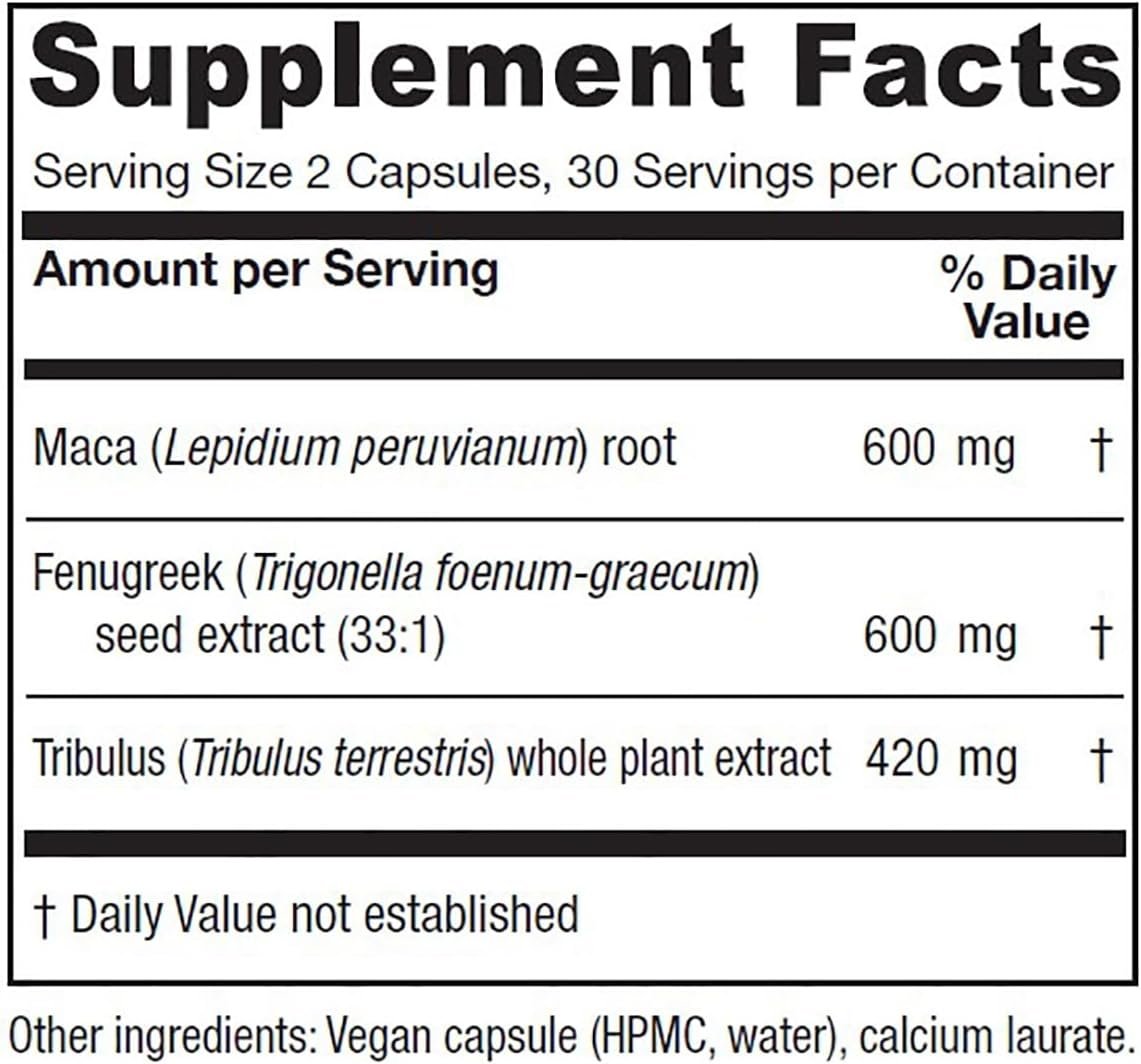 Vitanica FemVitality Libido Supplement for Women, Natural Female Libido Booster for Women, Increases Intimate Drive, Desire and Stamina, Helps Vaginal Dryness, Vegan 60 Capsules - Image 2