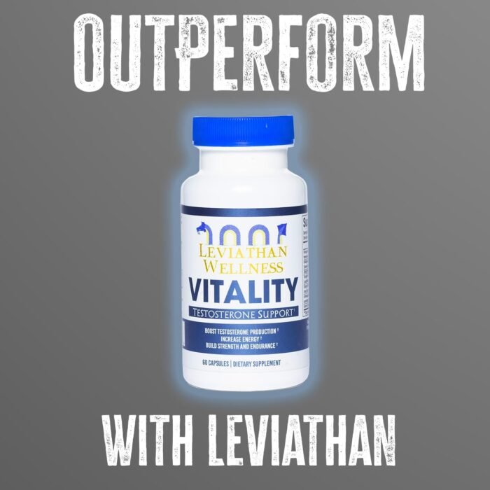 Vitality Testosterone Booster, 60 Capsules, 30 Servings - Image 8