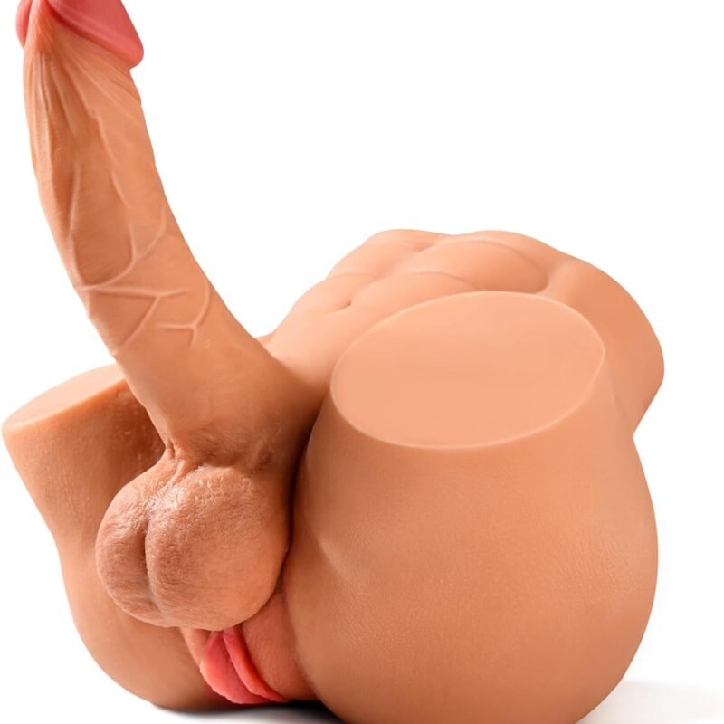 Shemale Sex Doll with 7.2in Realistic Huge Dildo, Unisex Trans Sex Dolls Flexible Cock Sex Toys for Women & Elasticity Tight Vagina Anus Masturbator Male Sex Doll Adult Sex Toy for Men Female Couples