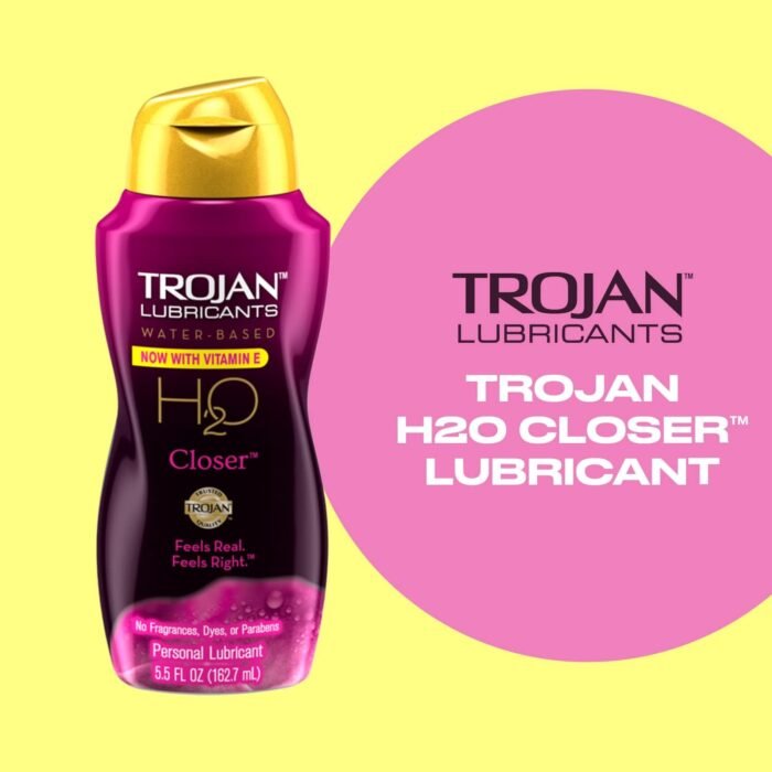 TROJAN Lubricants Water Based H2O Closer Personal Lubricant, 5.5 oz. - Image 3