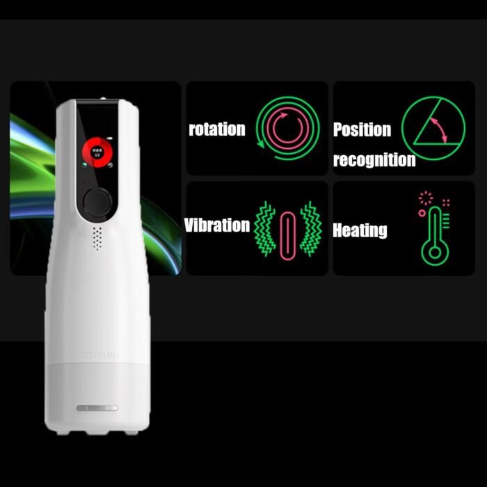Male Masturbators Cup Sex Toys Male Male Vibrating Sucking Blowjobsex Machine for Male Led Display Adult Male Sex Toys Penis Pump Pocket Pussy Male Stroker Mens Sex Toy Men Hands Free Masturbator - Image 4
