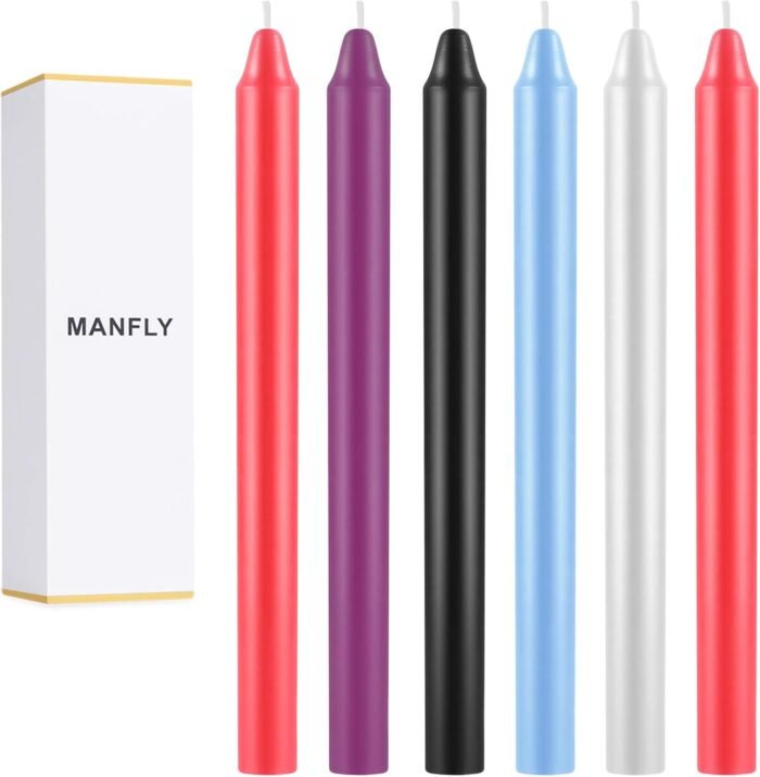 Low Temperature Candles, Soy Wax Scented Candle, Couple Wax, Wedding, Home Decor (6 PCS)