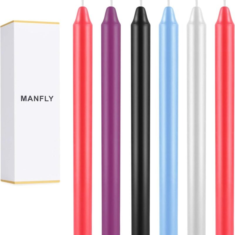 Low Temperature Candles, Soy Wax Scented Candle, Couple Wax, Wedding, Home Decor (6 PCS)