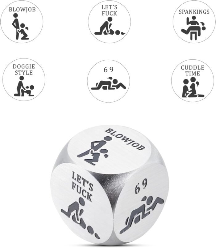 Couple Games Bedroom,Sex Gifts,Dirty Santa Gifts,Christmas Stocking Stuffers for Men Women Adult Boyfriend,Exchange Gift Ideas,Couples Date Night Ideas,Dice Gifts for Couples,Bedroom Games for Couples - Image 2