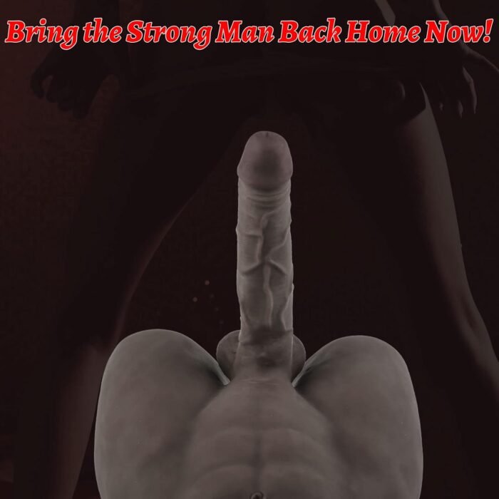 Life Size Male Sex Doll with Flexible Dildo Realistic Sex Huge Cock, 17.0lb Torso Men Sex Dolls for Women Tight Anal Hole 8.5 in Cock for Female Masturbation, Unisex Masturbator Sex Toy for Women Gay - Image 5