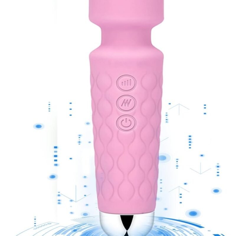 Compact Personal Bullet Massager -for Ultimate Back and Body Relaxation on The Go(Pink)
