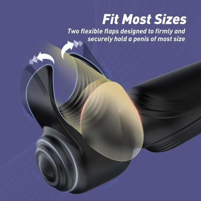 Tracy's Dog Wand Vibrator for Men and Couple, 2 in 1 Powerful Male Sex Toys Stroker for Glans Massage, Clitoris Stimulation for Partner Play, Adult Toys for Penis Clitoral Stimulation - Image 2
