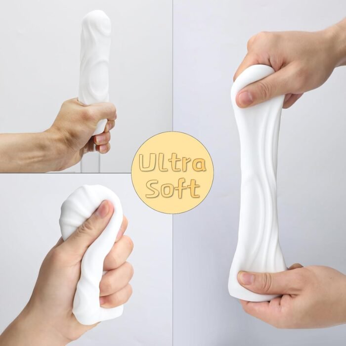 Male Masturbator Sex Toys for Men - Pocket Pussy Egg Set Stroker Adult Sex Toys, Ultra Soft Stretchy 3D Realistic Textured Male Masturbators Cup, 3 Penis Training Egg Set Male Sex Toys for Men - Image 3