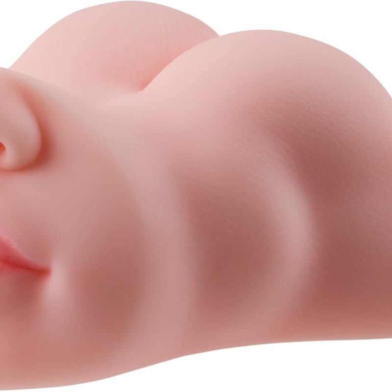 Gay Sex Toy Male Masturbator with Lifelike Male Mouth and Tight Anus, Male Sex Toys Gay Sex Doll with Balls for Gay Sex, Deep Throat Job and Anal Job Gay Sex Toys for Men or Couple