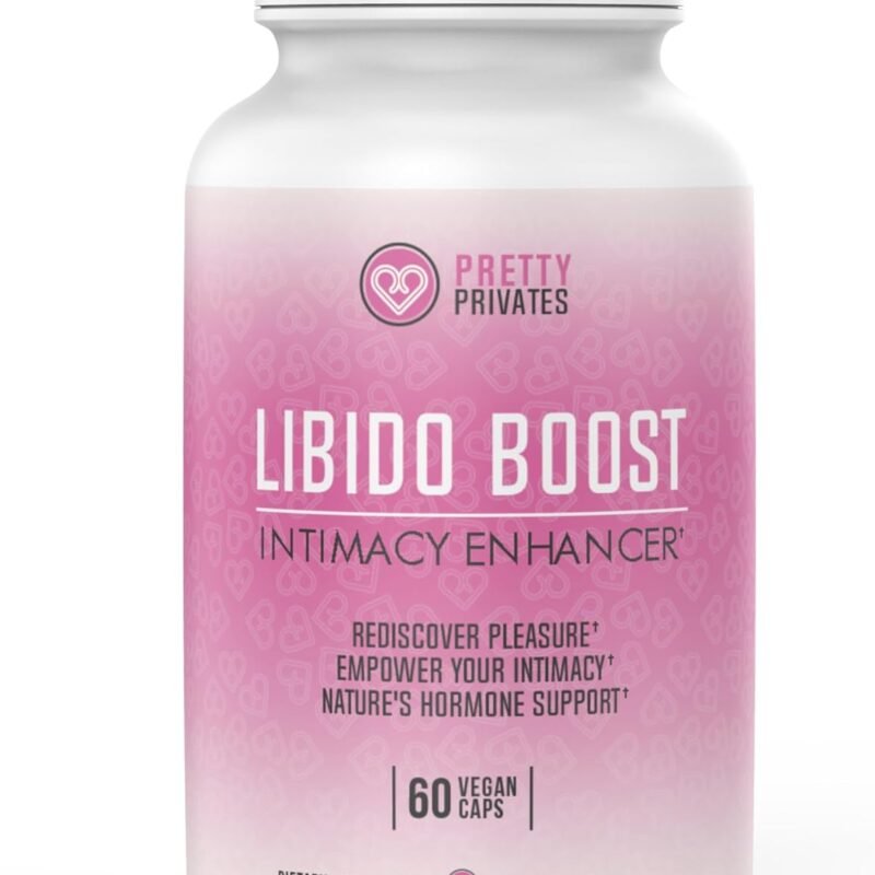 Pretty Privates Premium Female Libido Booster - Hormone Balance and Performance Enhancement Pills - Energy and Libido Booster for Women - with Maca Root, Ashwagandha - 60 ct