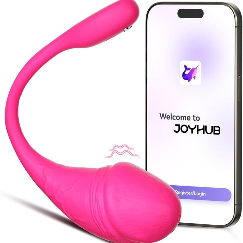ECRVOM Sex Toys Vibrator Dildo - Couple Sex Toys Wearable Panty Egg Dildo Anal Vibrators for Women Men, Vibrating Panties Sex Toy with 9 Modes, Adult Sex Toys & Games Strapon Dildo