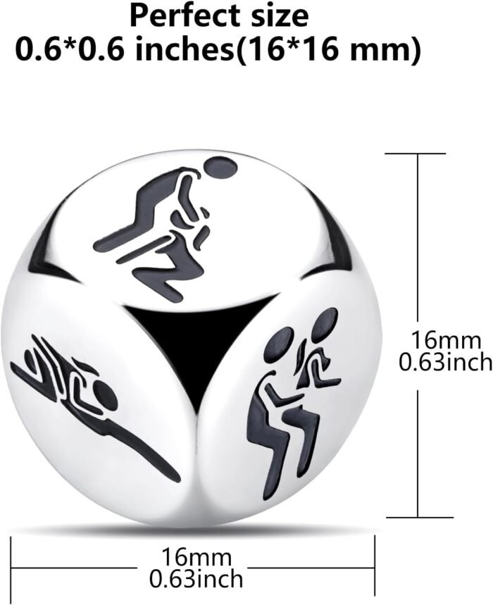 Sex Games for Couples, Date Night Dice, Valentine's Gift for Her Couple Games for Adult, Date Night Ideas, Bachelorette Bridal Shower Gifts for Bride, Naughty Sexy Wedding Gifts, Gifts for Girlfriend - Image 3