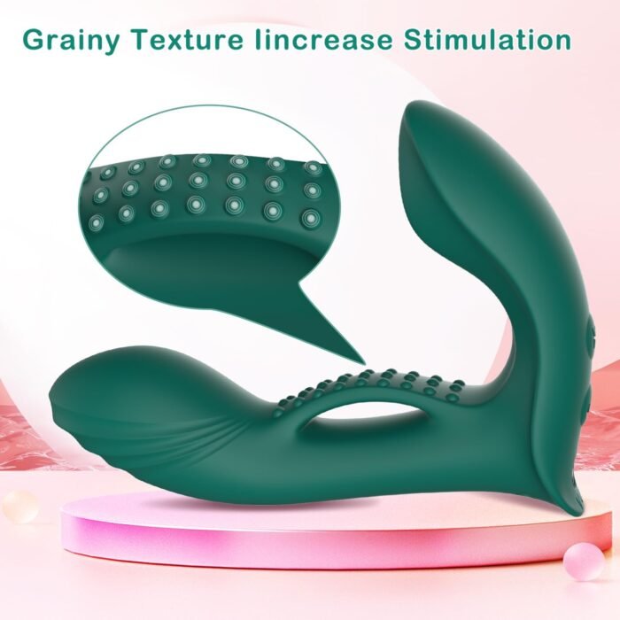 Adult Sex Toys for Women Pleasure, CHINGGA Wearable Panty G Spot Vibrators with App Control, 9×9 Vibrating Modes Dildo Waterproof Clitoris Anal Stimulator for Women & Game (Green) - Image 3