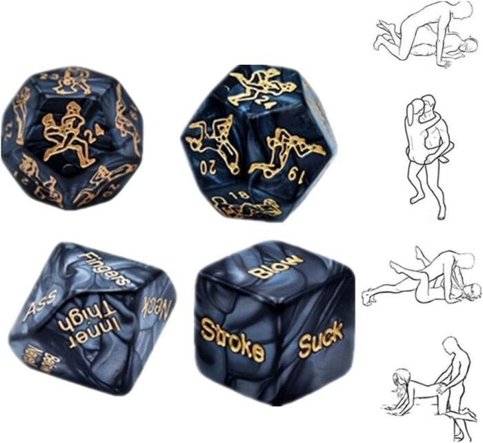 Sex Dice Game Set for Adult Couples Sex Games Enhance Intimacy Romantic Game Tool Novelty Gift - Image 2
