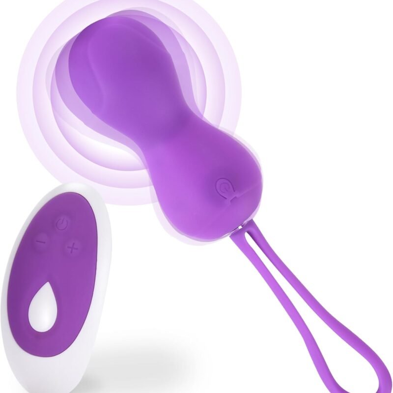 Sweet Vibrations G-spot Kegel Ball Vagina Vibrator, Adult Female Toys - Powerful Finger Shaped Sex Toy Vibrator - Multiple Vibration Modes - Waterproof & Rechargeable - Body-Safe Materials