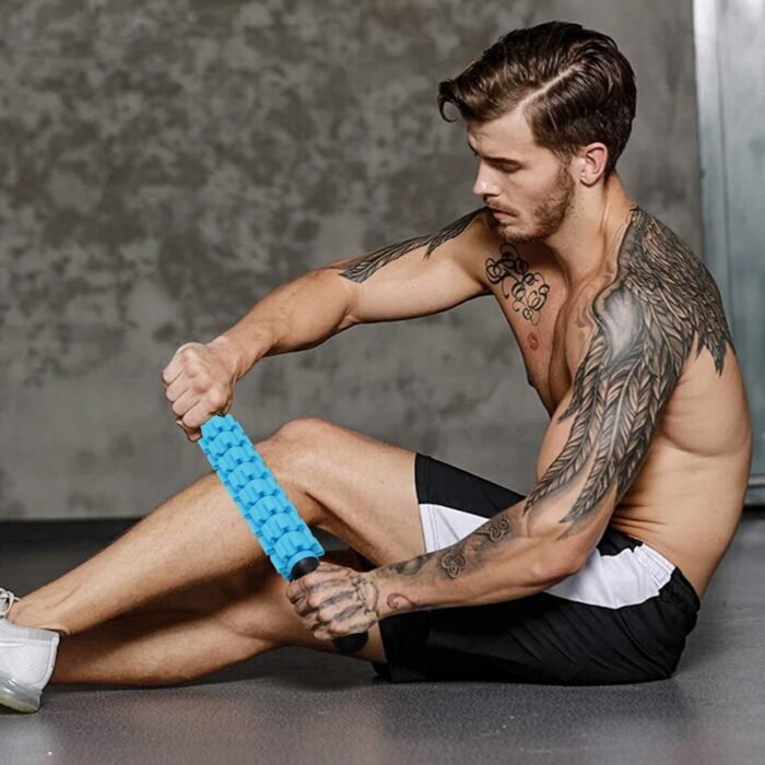 Massage Roller, Muscle Roller Stick, Therapy Roller Stick for Legs, Calf, Thigh, Lipo Roller for Relief Muscles, Deep Tissue Massage Rolling Pin for Trigger Points, Help Sore Muscle Recovery - Image 4