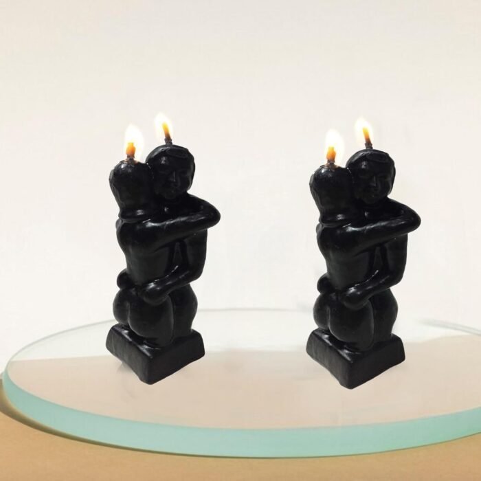 Vrinda ® Decorative Candle Erotic Couple Assorted (Black) - Image 6
