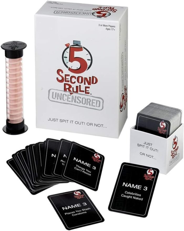 5 Second Rule Uncensored - Fun Card Game for Game Night with Friends - for Ages 17 and Up - Image 3