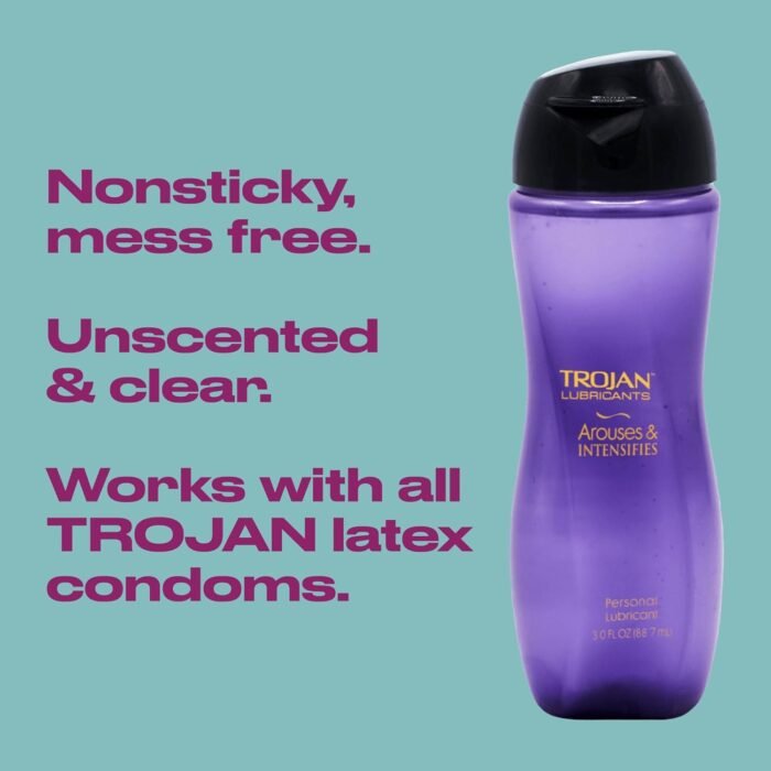 Trojan Lubes Arouses & Intensifies Personal Lubricant, 3 oz. - Image 3