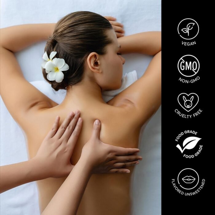 Tropical Scent Massage Oil – Vegan Full Body Massage Therapy & Home SPA – Sustainable Formula for Relaxation & Stress Relief - Image 3