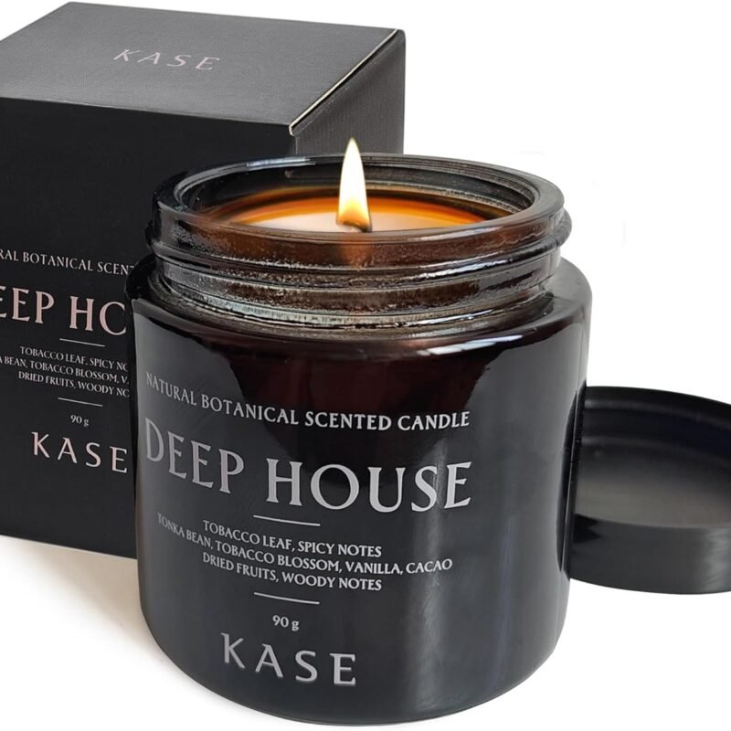 Bath Works Body Candle Way to Play Simply Indulgent Candle Scented Candle Soy Candle Massage Oil Low Temperature Date Night Non-Toxic Skin Care 3 oz (Smoky Wood & Plum Scent, 2.6*2.6*3 inches)